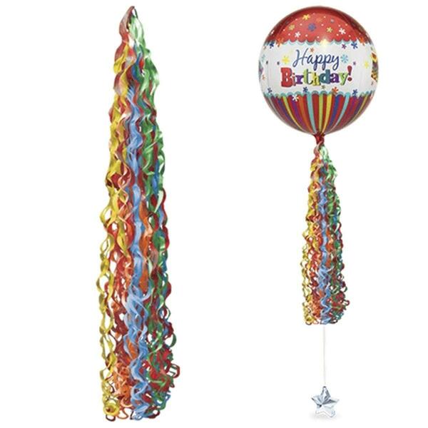 Loftus International Primary Colors Twirlz Balloon Tail, 3PK A8-2310